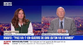 Sarah Knafo ("Reconquête"): "Chaque nation a le devoir de se protéger elle-même"