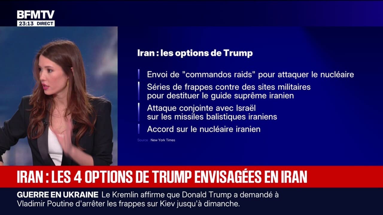 Tensions Iran/États-Unis: les 4 options envisagées par Donald Trump, d'après le New York Times Kép