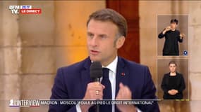 "La paix, ça ne peut pas être la capitulation de l'Ukraine", affirme Emmanuel Macron