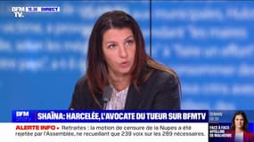 Meurtre de Shaïna: "Il y en assez que les avocats de la défense soient pris comme des exutoires", déplore Élise Arfi, avocate de l’ex-petit ami de Shaïna