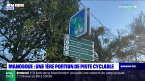 Manosque: une première portion de piste cyclable inaugurée