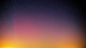 Une aurore boréale observée en France