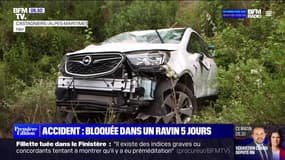 Alpes-Maritimes: une septuagénaire passe 5 jours dans un ravin après un accident