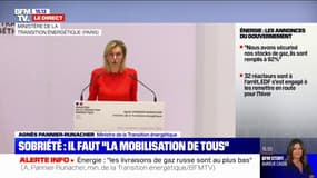 Agnès Pannier-Runacher: "Les leviers de sobriété qui sont à notre main doivent nous permettre d'éviter des mesures contraignantes"