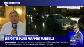 Inondations à Marseille: le Préfet des Bouches-du-Rhône appelle les habitants à "éviter le plus possible d'utiliser leur voiture"