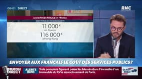 Envoyer chaque année aux Français le coût réel des services publics qu’ils ont utilisés? Ça fait débat sur RMC