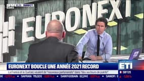 Stéphane Boujnah (Euronext) : Euronext boucle une année 2021 record - 11/02