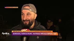 Colère des agriculteurs : "La condition pour lever le blocage, c'est la venue de Gabriel Attal", affirme Jérôme Bayle
