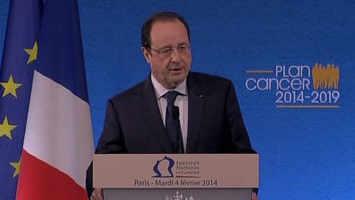 Le président de la République François Hollande a présenté mardi 4 février le troisième Plan cancer