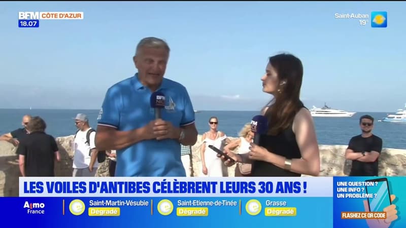 Côte d'Azur: les voiles d'Antibes célèbrent leurs 30 ans