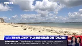 Lorient, en Bretagne, a été plus ensoleillée que Toulouse en mai