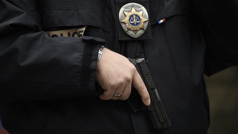 Un braqueur a été maîtrisé par la police et blessé par balles à Lille (illustration).