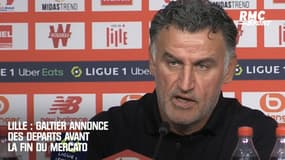 Lille : Galtier annonce des départs avant la fin du mercato