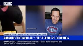 Arnaque aux sentiments: Stéphanie, victime d'une arnaque par un faux Grand Corps malade, témoigne sur BFMTV