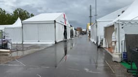 Malgré la pluie, la foire aux vins affiche tout de même un meilleur démarrage que l'édition précédente.