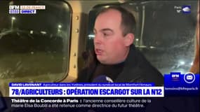 Colère des agriculteurs: opération escargot sur la N12 puis l'A12 en direction de Paris