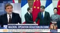Emmanuel Macron en opération séduction en Chine