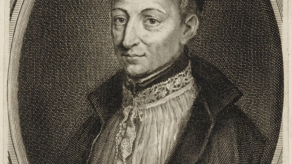 Portrait de François d'Aix de La Chaise dit père Lachaise. Portrait de François d'Aix de La Chaise dit père Lachaise.
