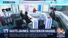 Gilets jaunes: Soutien en hausse