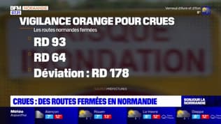 Vigilance crues en Normandie: plusieurs routes fermées