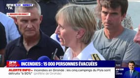 Incendies en Gironde: "On est à 32.000 personnes évacuées depuis le début", annoncent les autorités