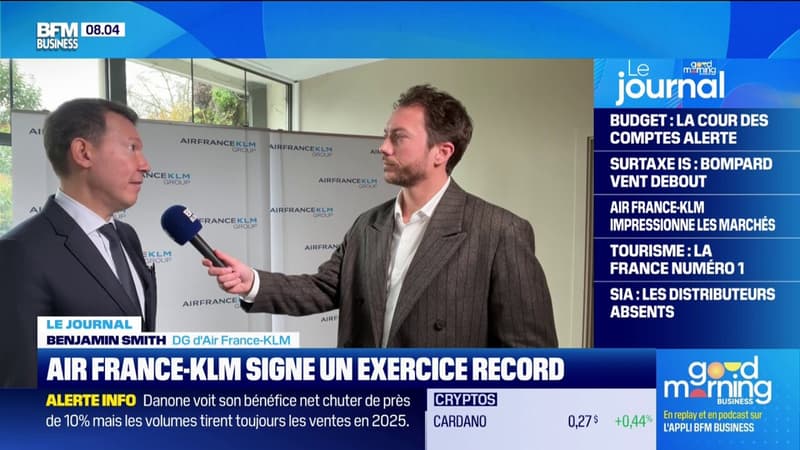 Air France-KLM signe un exercice record