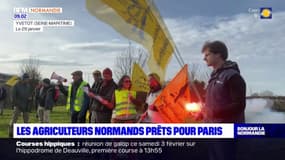 Normandie: des agriculteurs prêts à rejoindre Paris