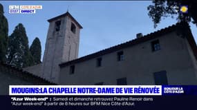 Alpes-Maritimes: début des travaux de restauration à la chapelle de Mougins