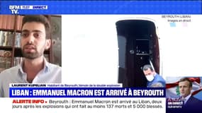 Laurent (habitant de Beyrouth): "Si vous voulez aider le Liban, ne passez plus par les politiques"