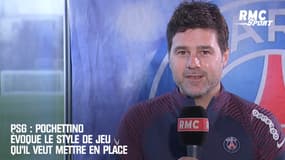 PSG : Pochettino évoque le style de jeu qu'il veut mettre en place
