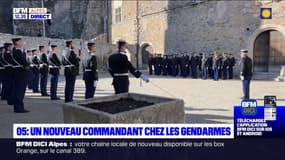 Gap: Julien Roques, nouveau commandant de la compagnie de gendarmerie départementale