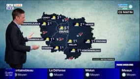 Météo Paris-Ile de France du 5 février: une journée plutôt calme, 9°C attendus à Paris