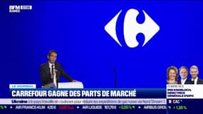 Carrefour gagne des parts de marché