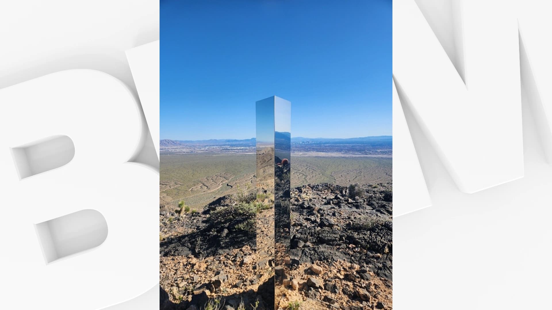 Four years after a strange streak, a mysterious monolith appears near Las Vegas