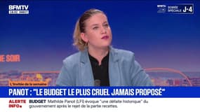 Motion de censure: "Nous la mettrons mi-décembre", déclare Mathilde Panot (LFI)