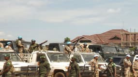 Des soldats congolais et des troupes des Nations unies dans le territoire de Beni, dans le Nord-Kivu, en République démocratique du Congo le 5 juin 2015 (photo d'illustration)