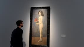 "La fillette à la corbeille fleurie" de Picasso au Rockfeller. 