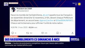 Nice: deux rassemblements contre l'antisémitisme organisés ce dimanche