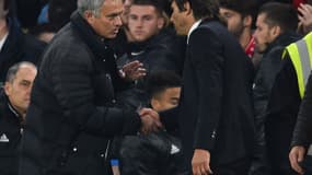José Mourinho et Antonio Conte
