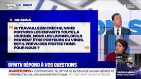 Je travaille dans une crèche. Des protections sont-elles prévues ? BFMTV répond à vos questions