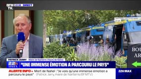 Mort de Nahel: "On essaye tous de faire en sorte qu'on ne revive pas les scènes d'hier soir", affirme le maire de Nanterre, Patrick Jarry