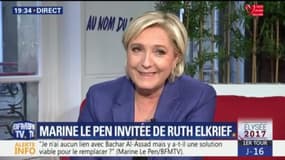 Marine Le Pen: "La montée de Jean-Luc Mélenchon ne m’intéresse pas"