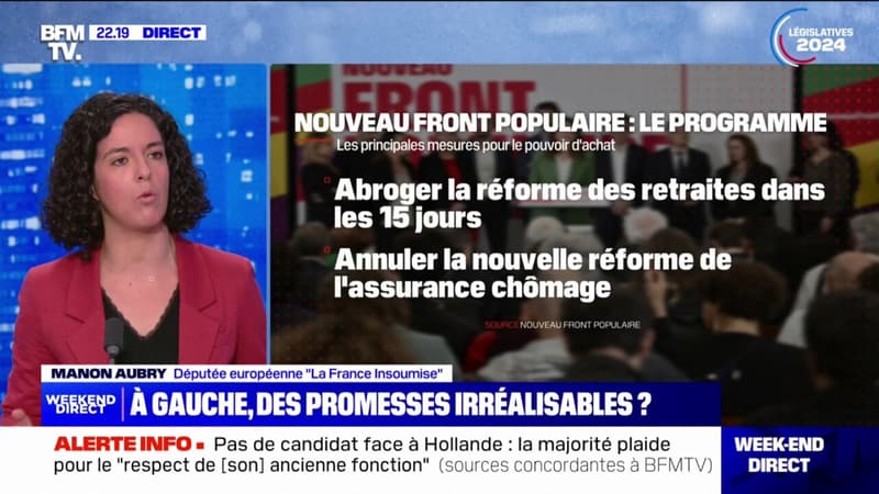 Manon Aubry (LFI): Emmanuel Macron 