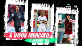 Ndour, Kehrer, Mikautadze... Les 5 infos mercato du 4 janvier à 18h