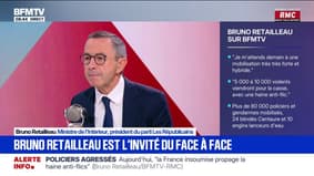 Bruno Retailleau restera-t-il ministre de l'intérieur? "Pas automatiquement, c'est mal me connaitre", répond l'intéressé