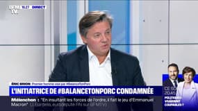 #Balancetonporc: "Elle m'accuse d'harcèlement sexuel au boulot, alors que nous n'avons jamais travaillé ensemble", selon Eric Brion