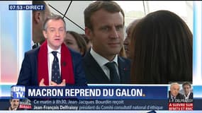 L’édito de Christophe Barbier: Emmanuel Macron reprend du galon