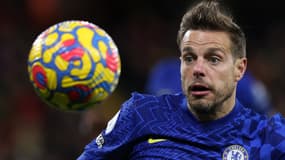 César Azpilicueta avec Chelsea.