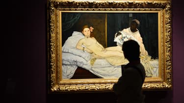 Le tableau de l'Olympia de Manet