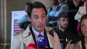 Me Alexandre Valois, avocat de Dahbia Benkired, ce vendredi 24 octobre.